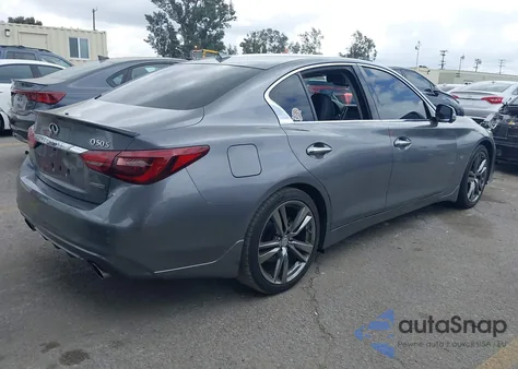 2019 Infiniti Q50 Luxe from USA, damaged, VIN JN1EV7AP8KM541601